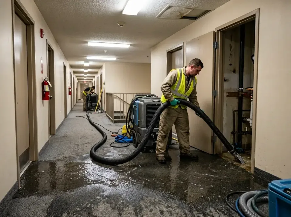 multi-unit-apartment-hallway-f-005 — frequently asked questions, Emergency Burst Pipe Water Extraction & Removal in Evanston…